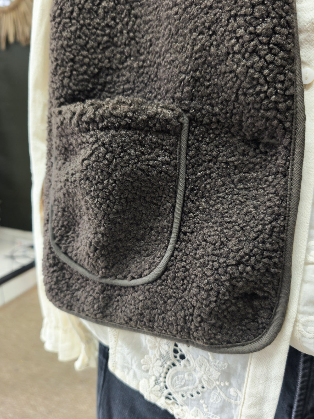 Gilet Dora Chocolat