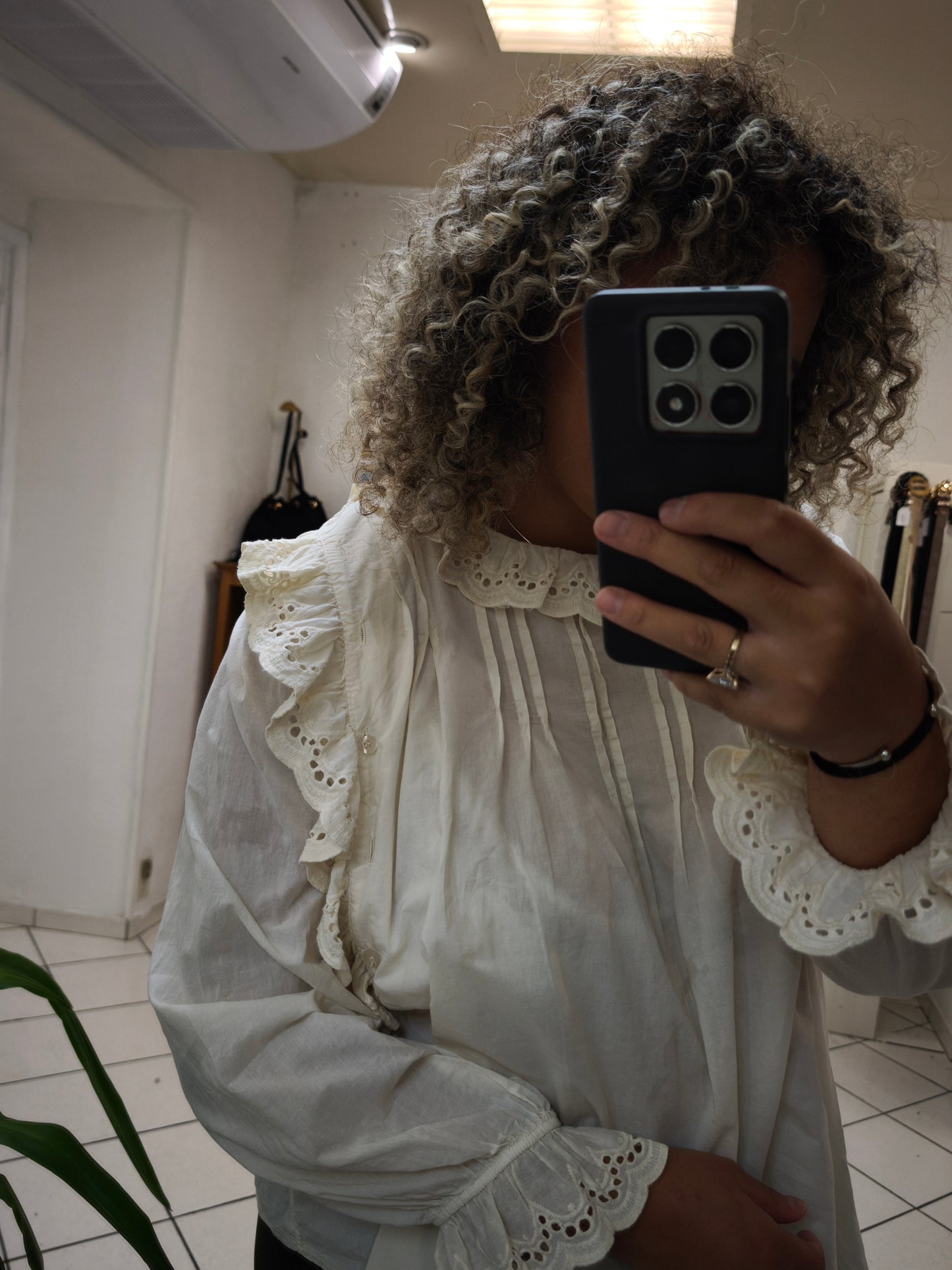 Blouse Léon Crème - Johanna Paris