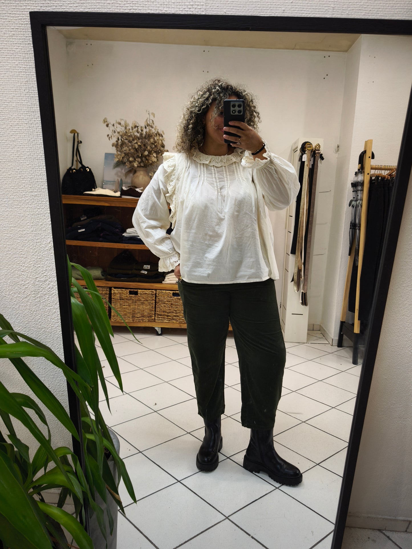 Blouse Léon Crème - Johanna Paris