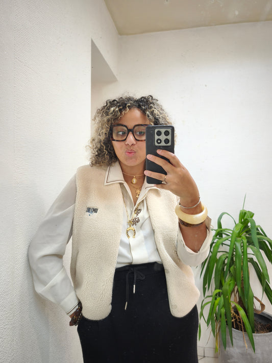 Gilet Comfy Lovers - Crème