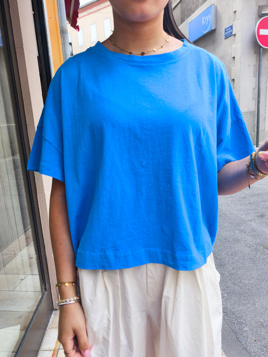 Tee-shirt Biba Bleu Electrique - Johanna Paris