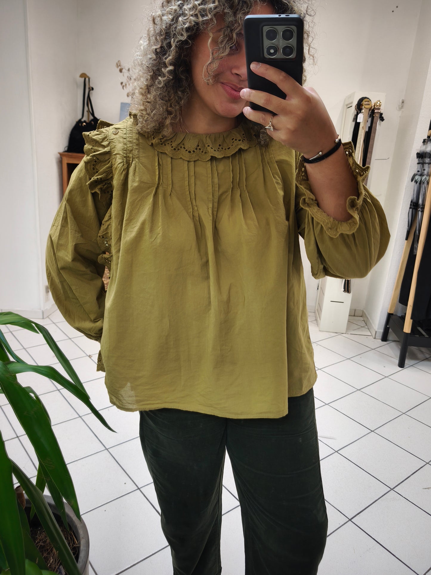 Blouse Léon Moutarde - Johanna Paris