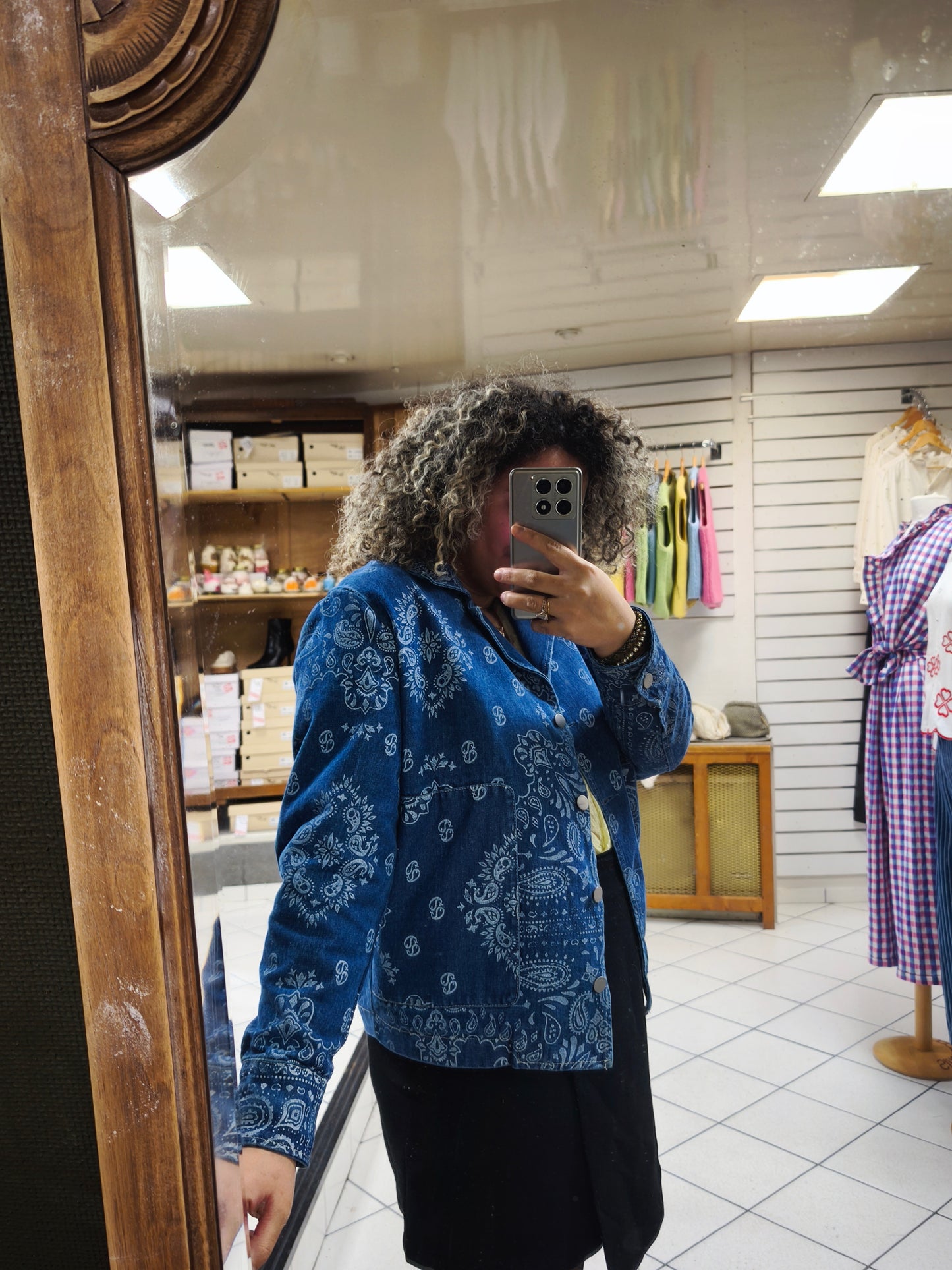 Veste Bandana Jeans Brut Johanna Paris