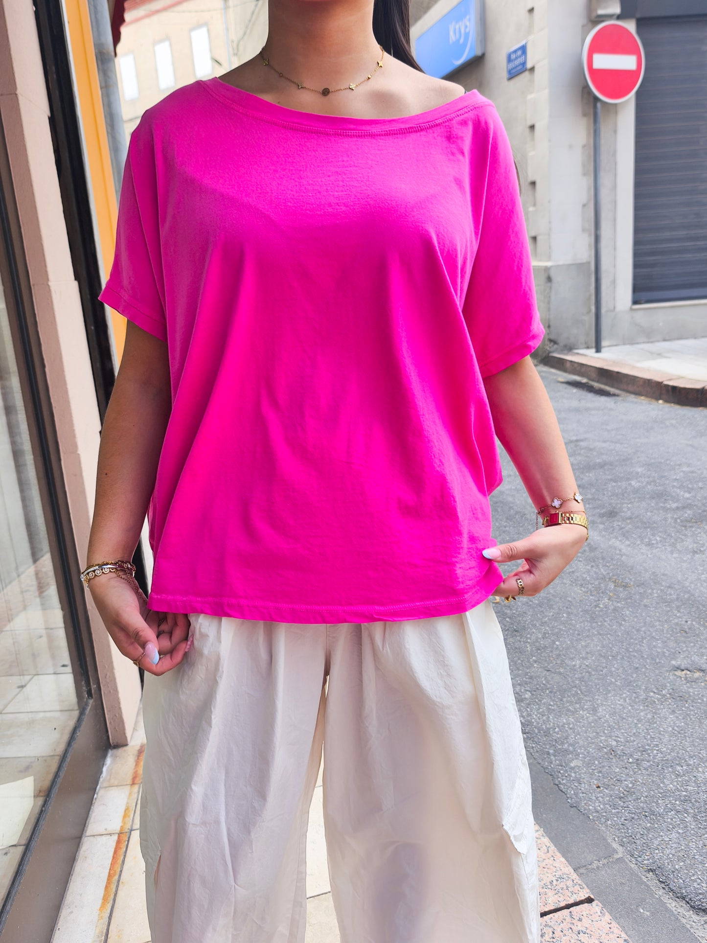 Tee-shirt Biba Rose  - Johanna Paris