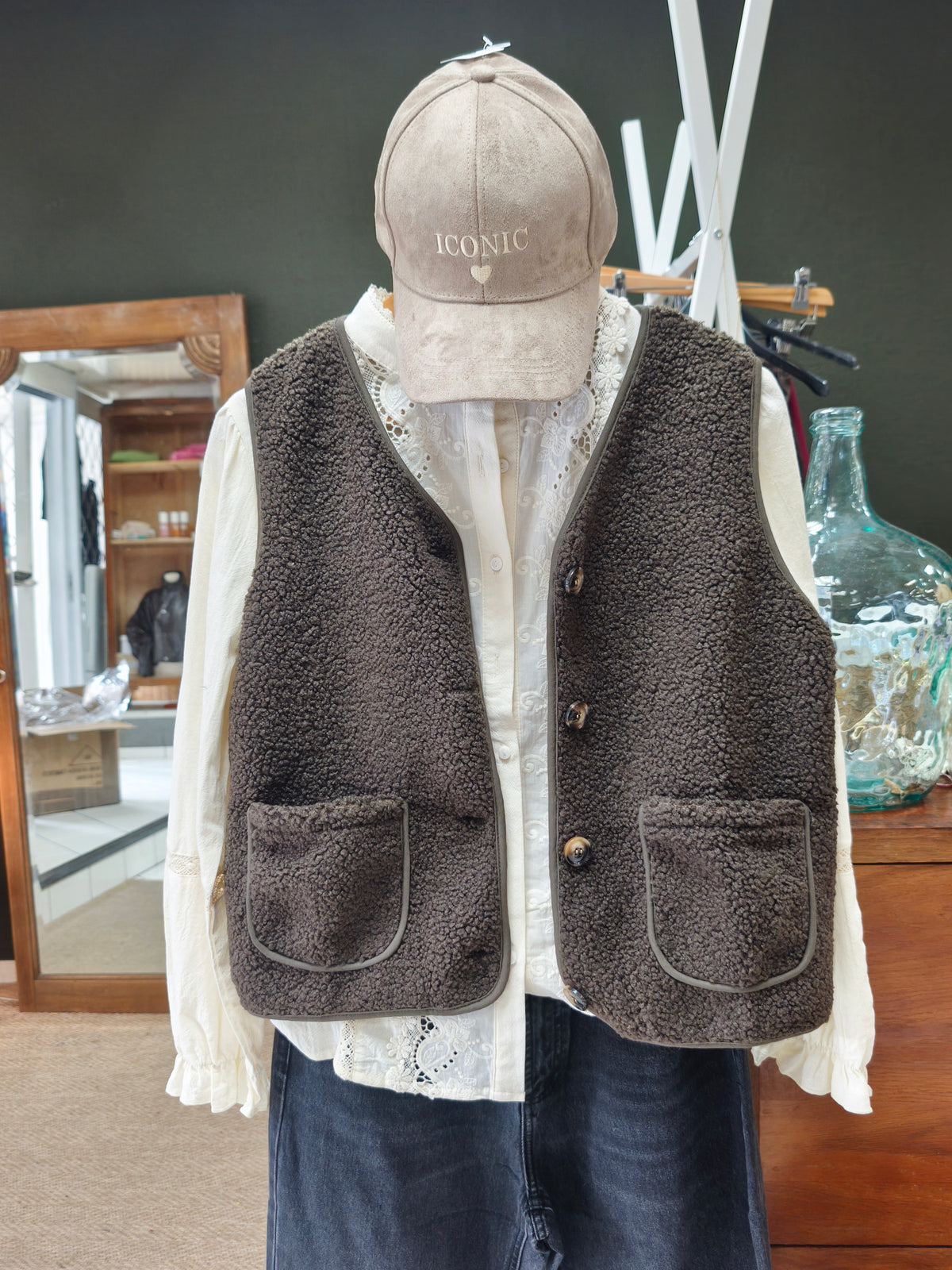 Gilet Dora Chocolat