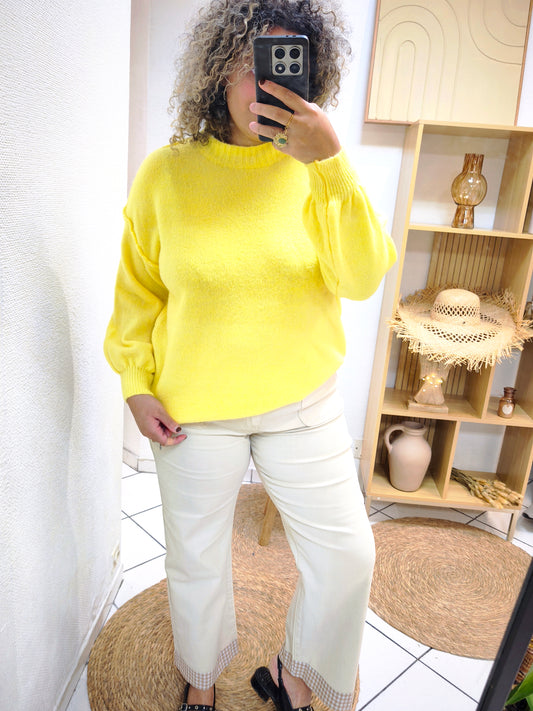 Pull Alban Jaune