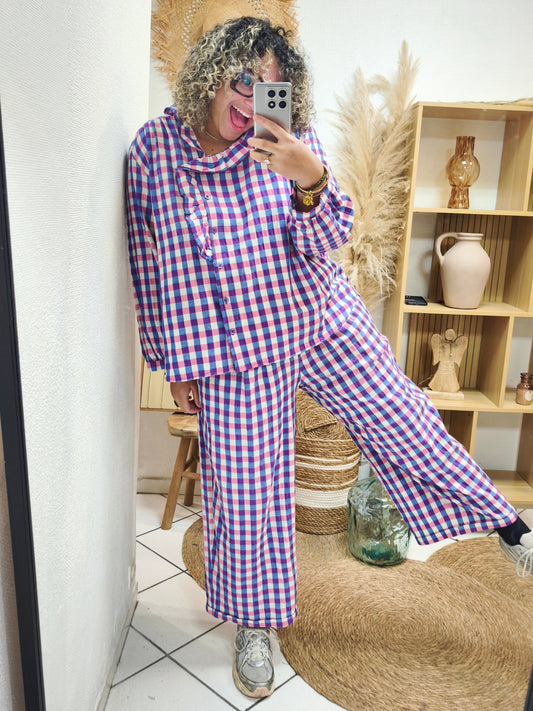 Pantalon Vichy Johanna Paris