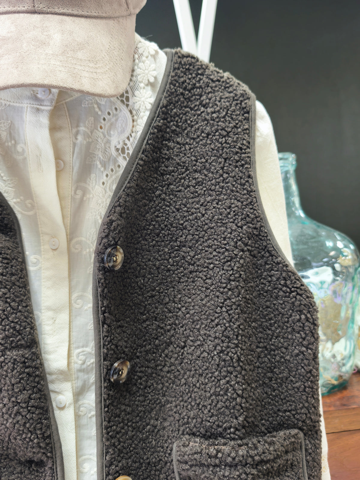 Gilet Dora Chocolat