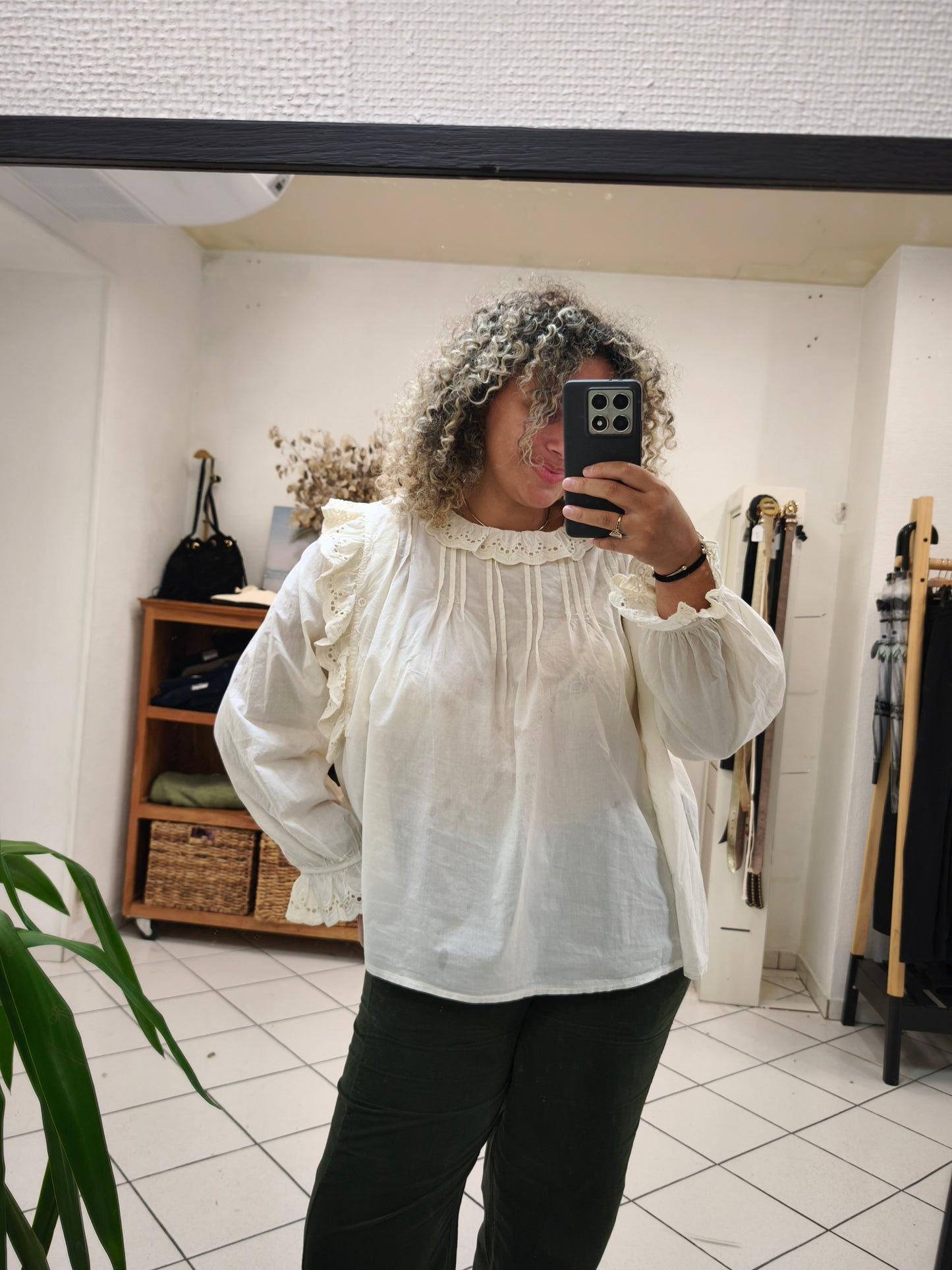 Blouse Léon Crème - Johanna Paris