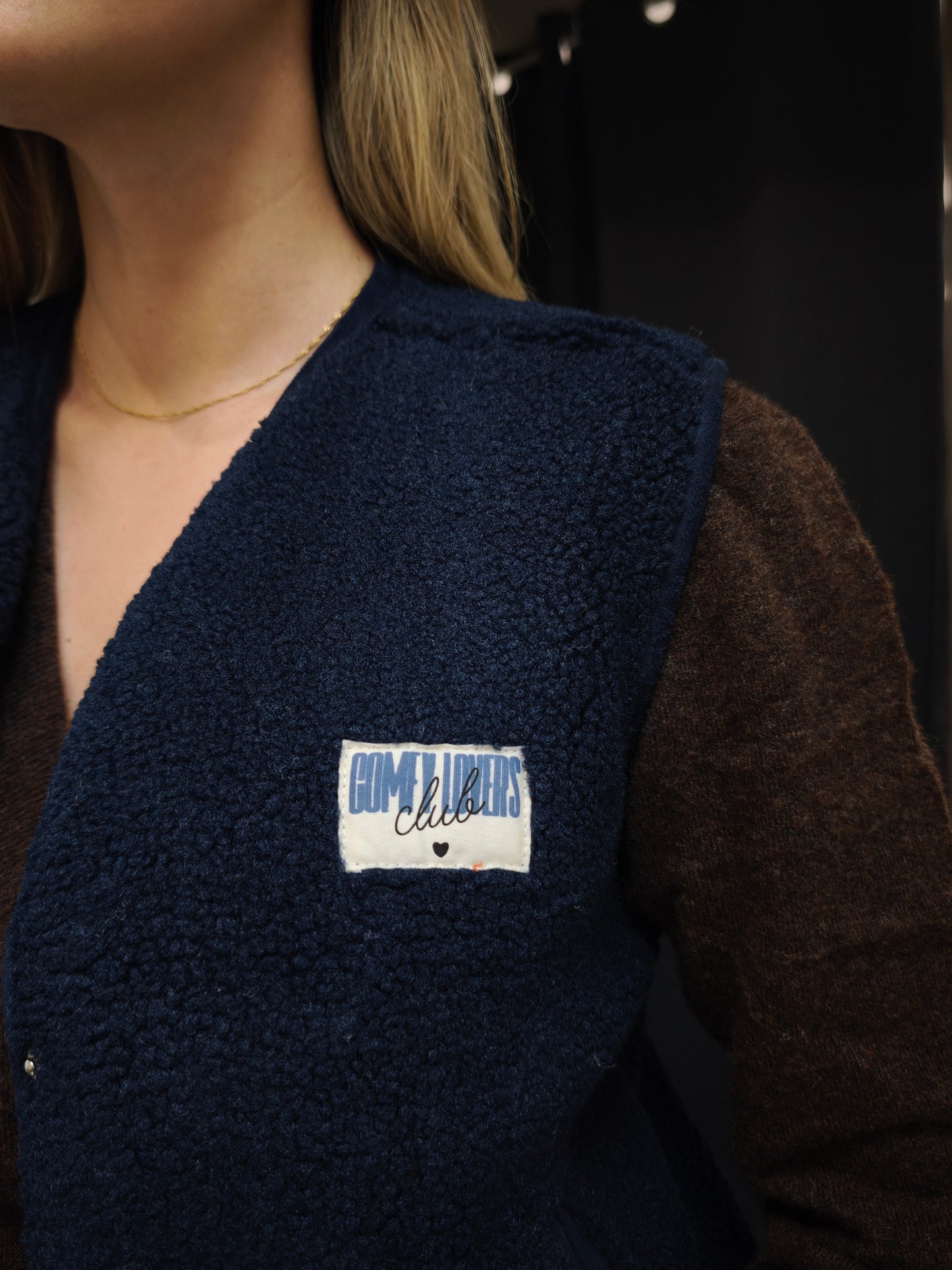 Gilet Comfy Lovers - Marine