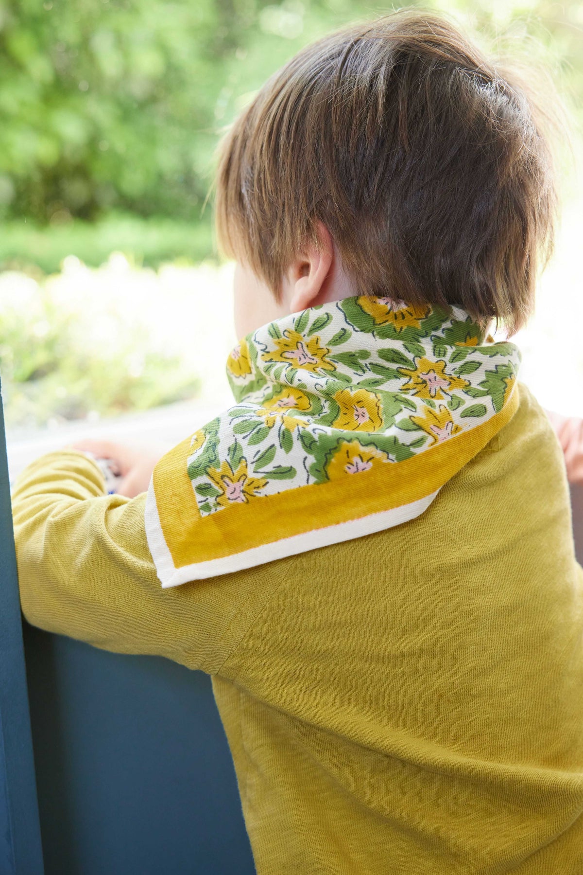Petit Foulard Indien - Margote Curry - Bonheur du jour Paris