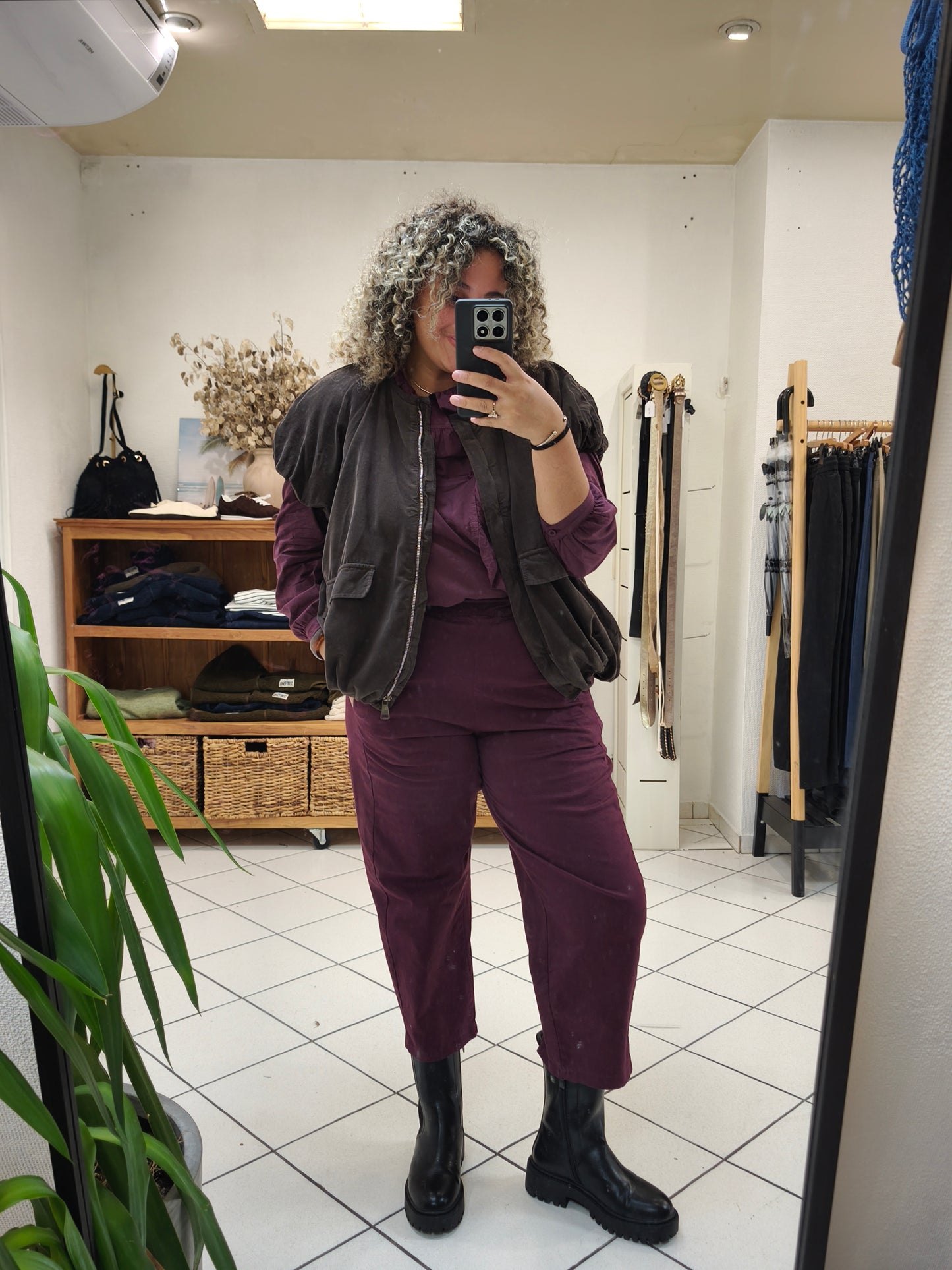 Pantalon Magic Prune - Johanna Paris