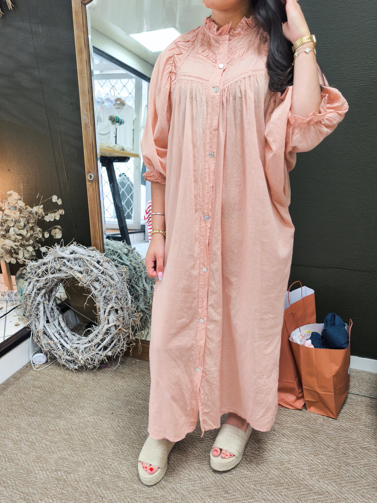 Robe Leïna Rose - Johanna Paris