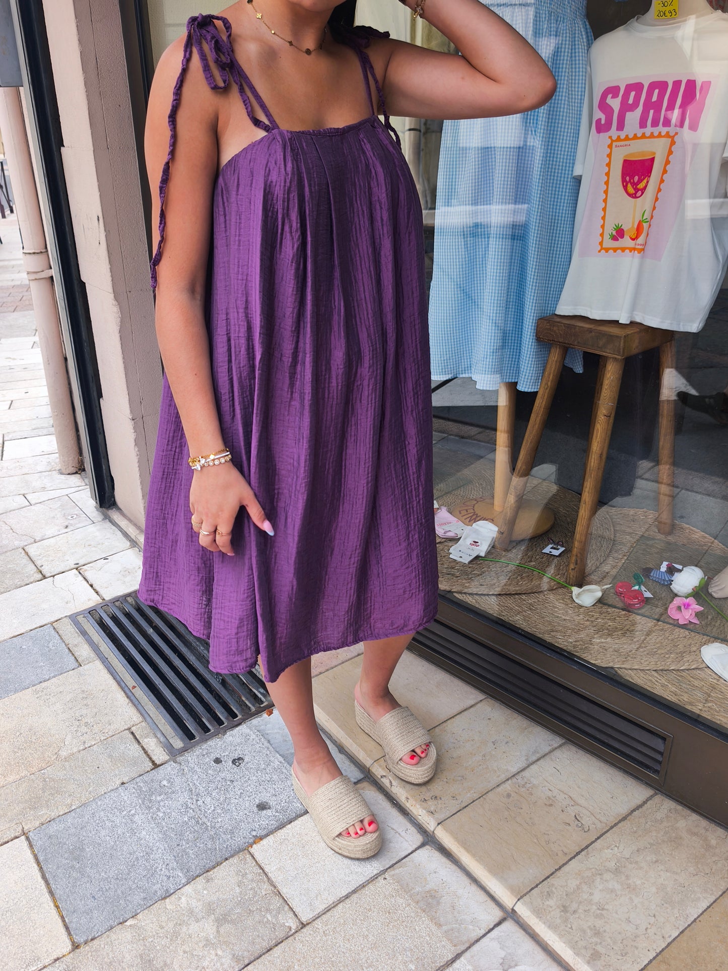Robe Sia Violette - Johanna Paris