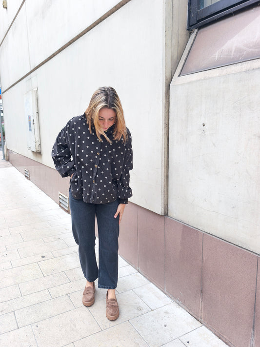 Chemise à Pois - Choco