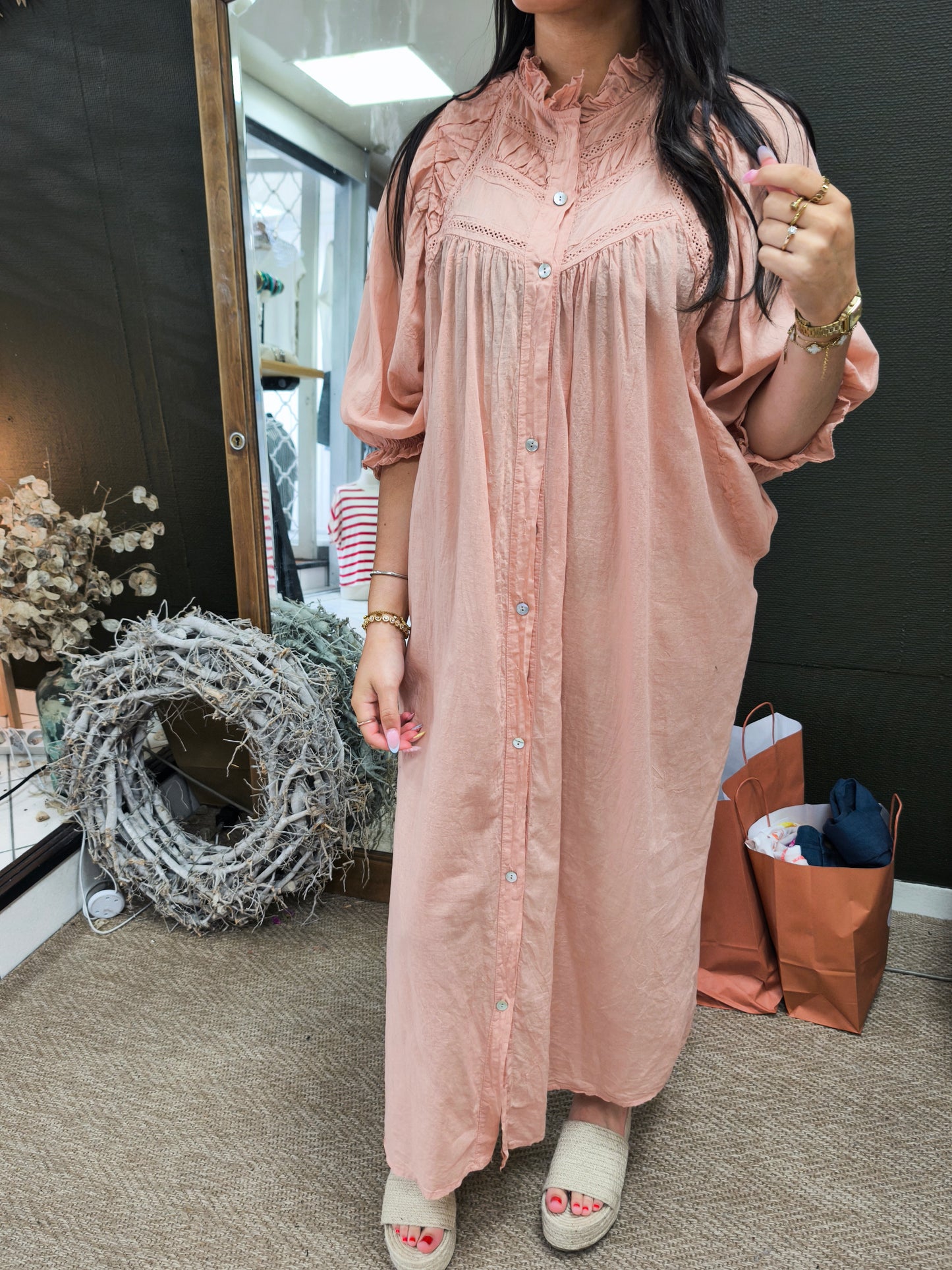 Robe Leïna Rose - Johanna Paris