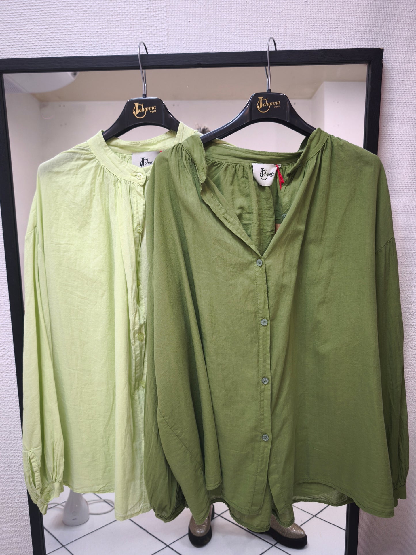 Chemise Loose Kaki - Johanna Paris