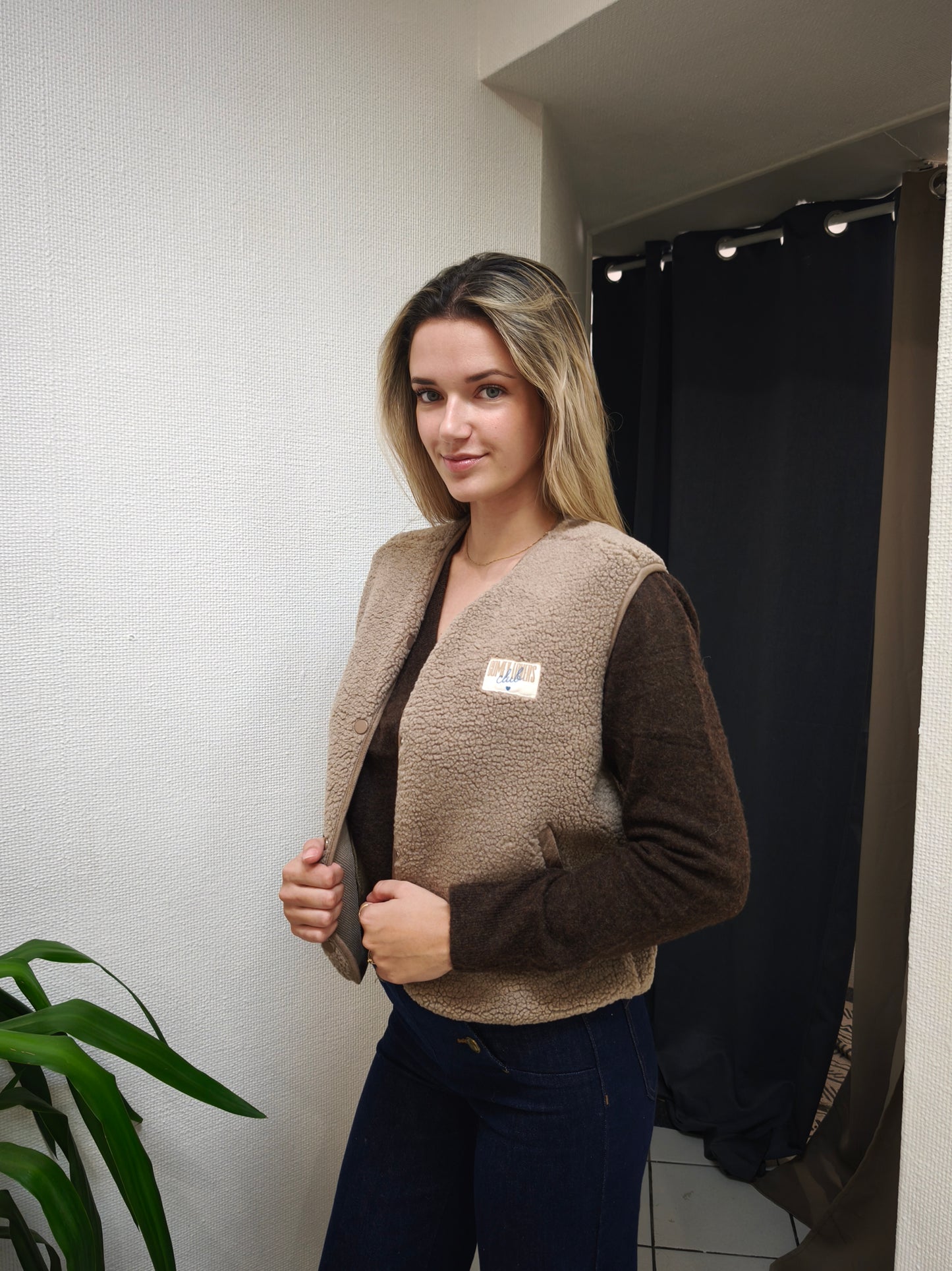 Gilet Comfy Lovers - Taupe
